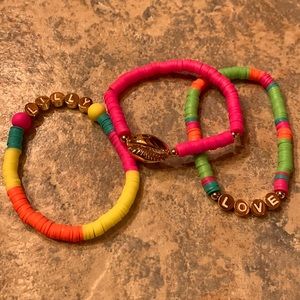 Lily Pulitzer bracelet set